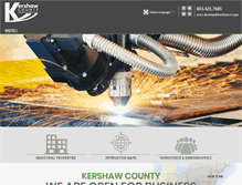 Tablet Screenshot of kershawcountysc.org